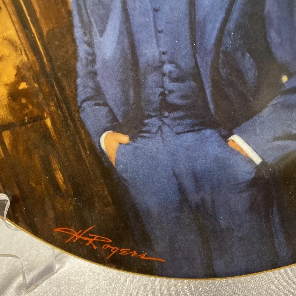 1989 W.S. George 9th Collector Plate Gone With The Wind 